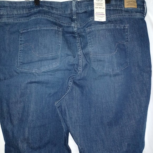 SIGNATURE by LEVI STRAUSS & CO MID RISE SKINNY JEANS - Picture 4 of 8